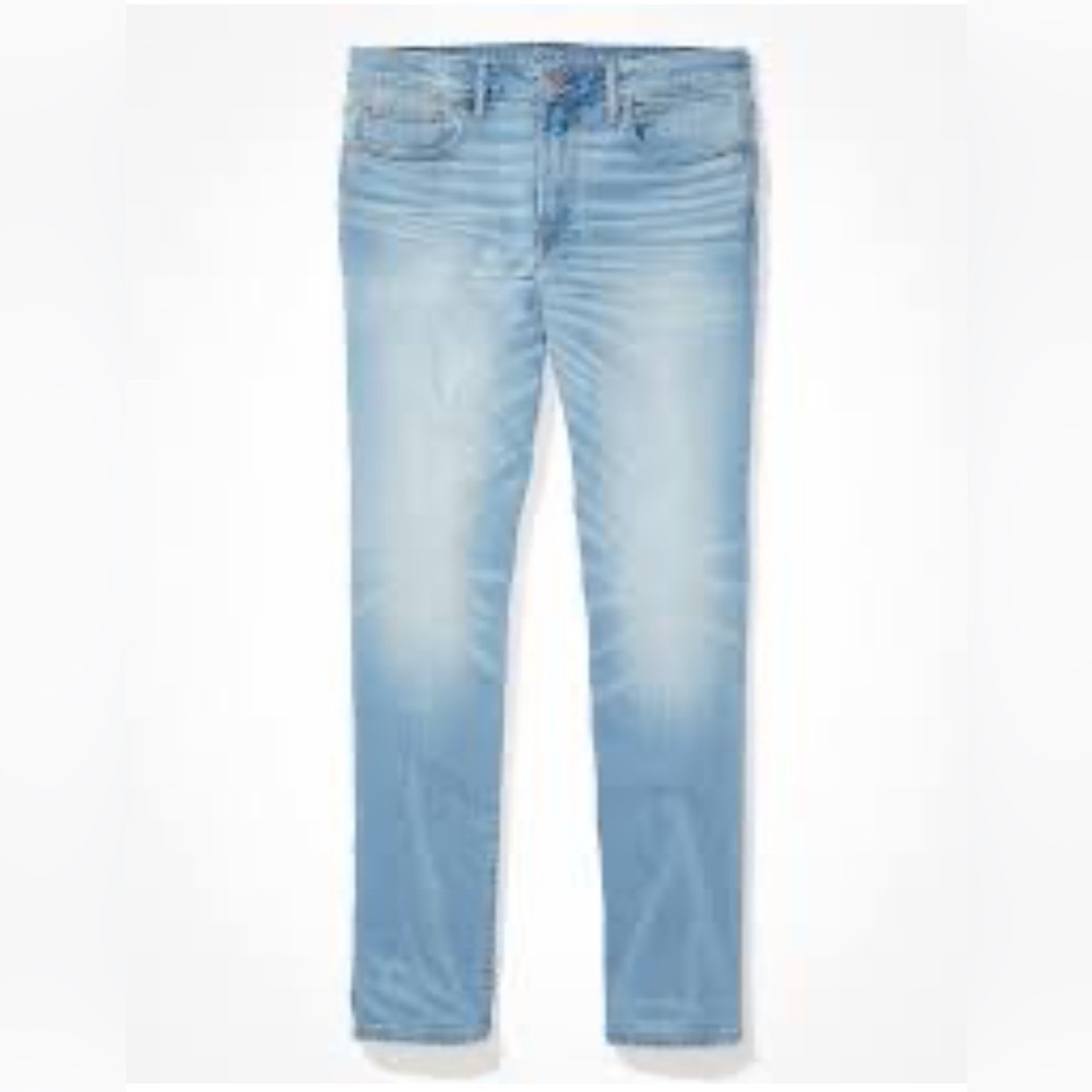 American Eagle Outfitters Blue Athletic Skinny Jeans.  Size-31X32